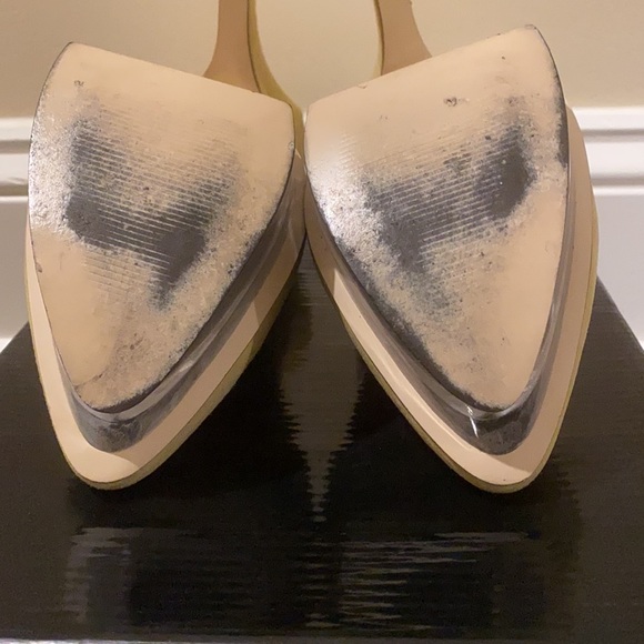 ASOS Suede Perspex Platform court shoe - Picture 8 of 9